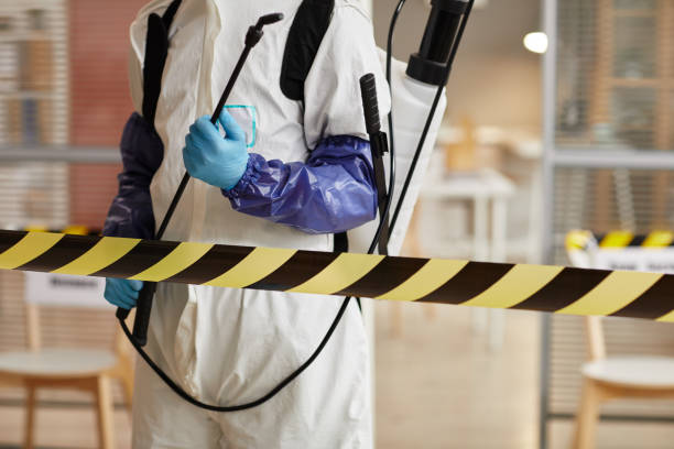 Professional Blood Cleanup technician working in Keymar, MD